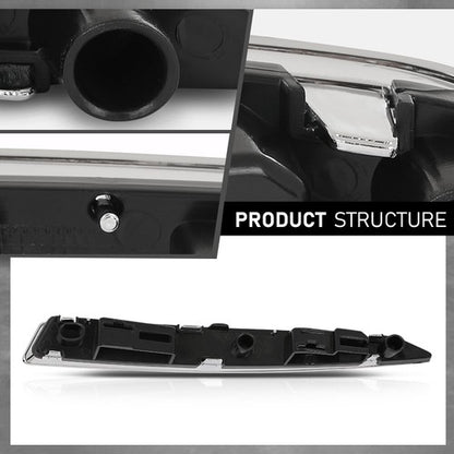 Solid Spare Right Passenger Side Lower Headlight Trim Moulding Fit For 2013-2016 Ford Escape