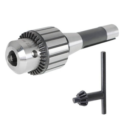 Solid Spare New Super Heavy Duty Drill Chuck 5/8" Capacity With R8 Shank & Tightening Key R8