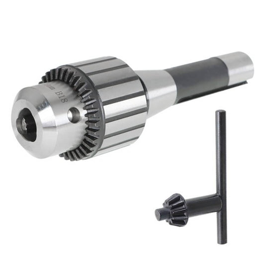 Solid Spare New Super Heavy Duty Drill Chuck 5/8" Capacity With R8 Shank & Tightening Key R8
