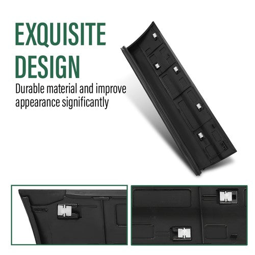 Solid Spare Fit For 2011-2018 Porsche Cayenne Rear Left Side Door Lower Molding Trim Panel