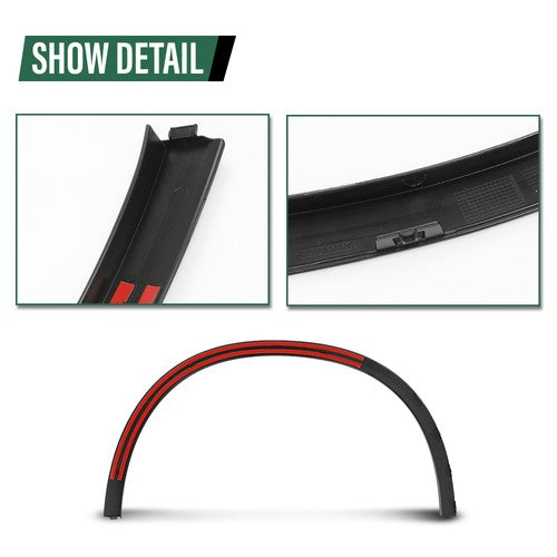 Solid Spare Front Fender Flare Left Side Fit For 2016-2022 Mercedes-Benz GLC300/GLC43 AMG
