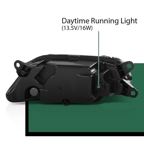 Solid Spare LED DRL Fog Lights Driving Lamps For 10-16 Mercedes Benz W212 E350 E550 E63 AMG
