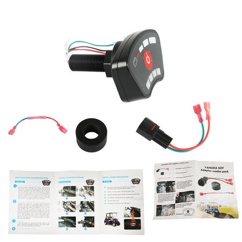 Solid Spare 36V-48V Keyless Ignition Switch For E-Z-GO Club Car Yamaha Golf Cart