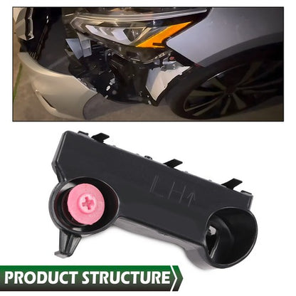 Solid Spare Fit For 2019-2021 Nissan Altima Front Bumper Brackets Retainers Left Right 2pc