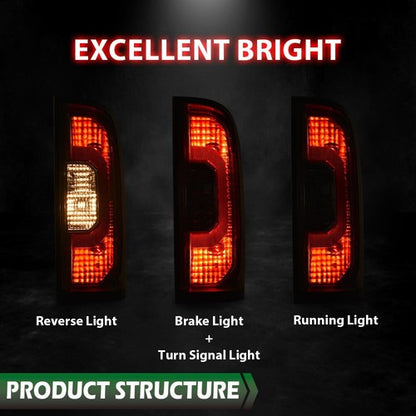 Solid Spare Tail Light Brake Lamp Assembly Right Passenger Side Fit For 2015-2022 GMC Canyon