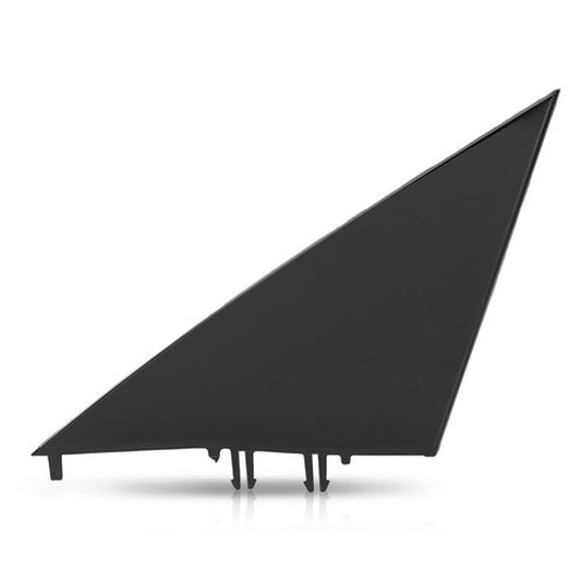 Solid Spare Front Left Side Triangle Door Mirror Flag Cover Fit For 2017-2023 Tesla Model 3