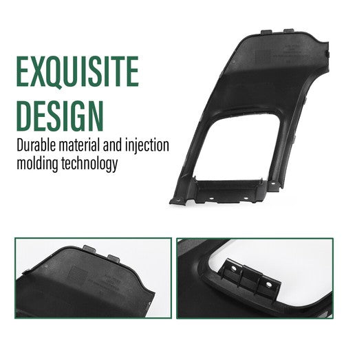 Solid Spare Fit For 12-18 Land Rover Range Rover Evoque Dynamic Rear Bumper Tow Eye Cover