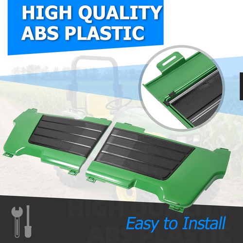 Solid Spare Side Panel & Grille Kit For John Deere 4200 4300 4400 LVU10564 LVU10565 LVU10728