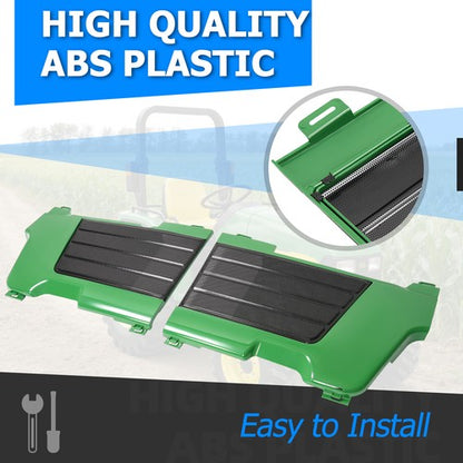 Solid Spare Side Panel & Grille Kit For John Deere 4200 4300 4400 LVU10564 LVU10565 LVU10728