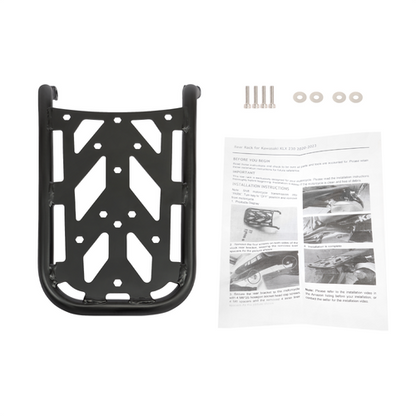 Solid Spare For Kawasaki KLX 230 20-24 Motorcycle Rear Rack Luggage Storage Rack Carrier New