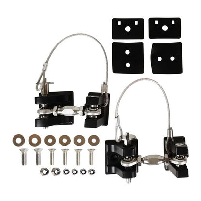 FIT Jeep Wrangler JK JL Hood Latches Hood Lock 2pcs Aluminum Catch Locking Kits