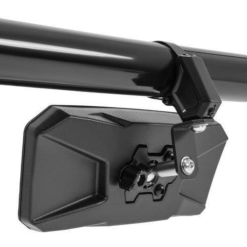 Solid Spare UTV Center Rear View Mirror For Polaris RZR Adjustable 1.5"-2" Roll Cage Bar