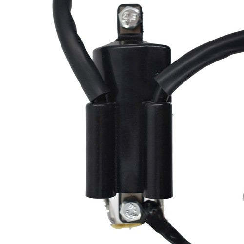 Solid Spare Fit For Honda Kawasaki Yamaha Suzuki CB KZ XS GS 12V Dual Wire Ignition Coil