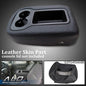 Solid Spare Console Jump Leather Armrest Cover For 2007-2013 Chevy Silverado 1500 2500 3500
