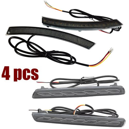 For 2023 2024 Honda CRV LED Side Marker Light + Reflector Tail Lamp Smoked Lens