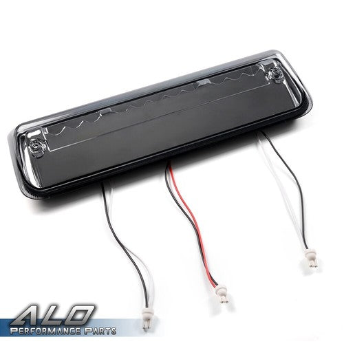 Solid Spare Fit For 04-08 Ford F-150 Smoke Full LED 3rd Third Brake Light Cargo Tail Lamp