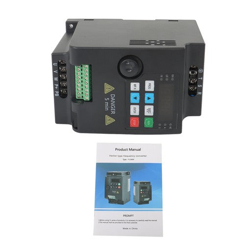 Solid Spare 2.2KW VFD 220V 3HP 1 to 3 Phase Variable Frequency Drive Inverter New