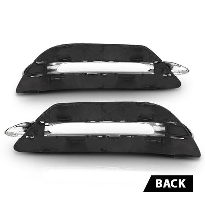 Solid Spare Fit For 2012-2015 Mercedes Benz C-Class Daytime Running Light Cover Left+Right