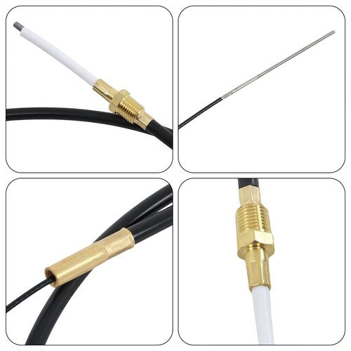 Solid Spare 865436A02 Lower Shift Cable Kit Fit For MerCruiser Alpha Gen One&Two 1 2 MR MC