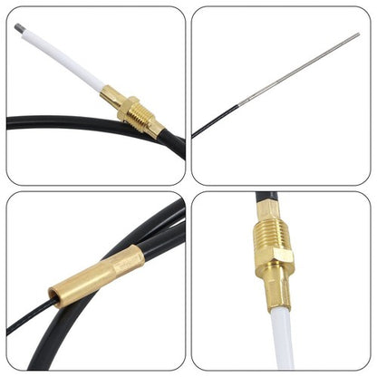 Solid Spare 865436A02 Lower Shift Cable Kit Fit For MerCruiser Alpha Gen One&Two 1 2 MR MC