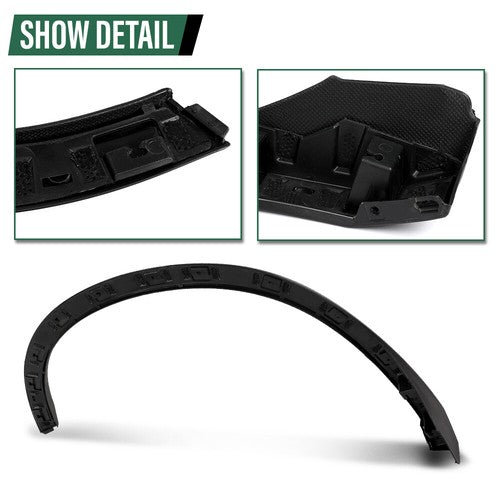 Solid Spare Fit For 2019-2022 Chevy Blazer L LT Rear Left Fender Flare Wheel Arch Molding