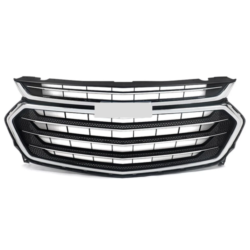 Front Bumper Grille Upper Grill Chrome For Chevy Chevrolet Traverse 2018-2021