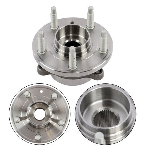 Solid Spare 513275 For Ford Taurus 2013 2014-2017 2018 4PCS Front & Rear Wheel Bearing Hub