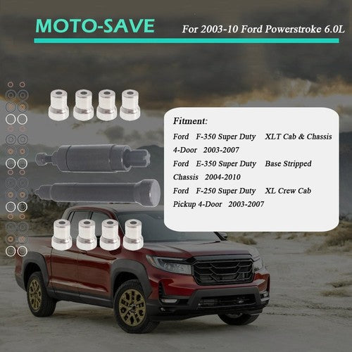 Solid Spare For Ford Powerstroke 6.0L 2003-10 Injector Sleeve Cup Removal Tool Install Kit