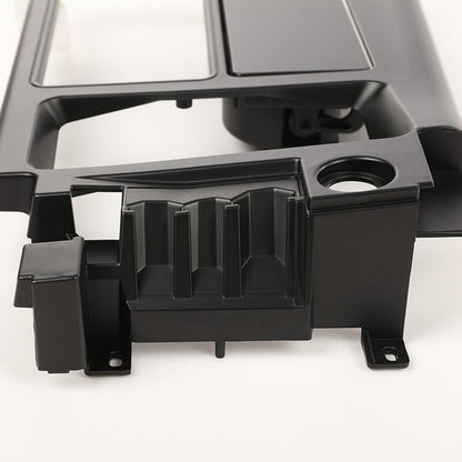 Solid Spare Fit For 1994-1996 Chevy Corvette C4 6 Speed Manual Shift Plate Console Black