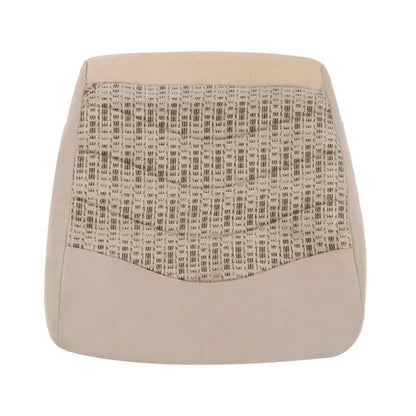 Solid Spare For Ford F250 F350 F450 F550 XLT 1999-2000 Suit Driver Seat Cushion Beige Cloth