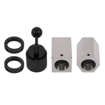 Solid Spare Precision 15 Piece 5C 1/8 - 1" Fractional Collet Set and 5 Pcs Collet Block Set