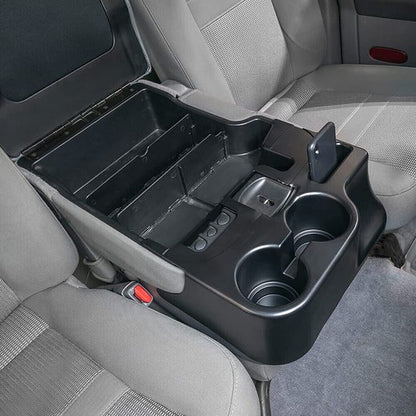 Solid Spare Center Console Cup Holder Matte Black Fit For 2003-2012 Dodge Ram 1500 2500 3500