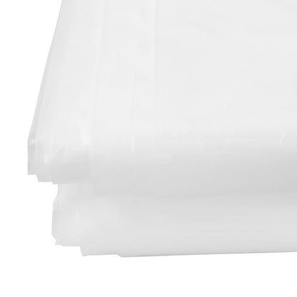 Solid Spare 6Mil Clear Polyethylene Film Greenhouse Plastic Sheeting 20 x 20 ft