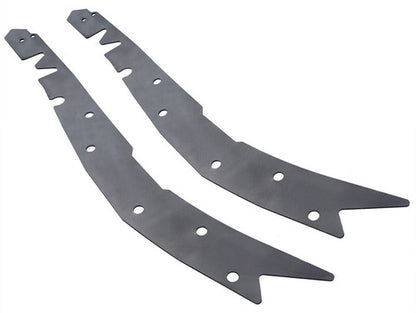 Solid Spare Rear Frame Repair Kit Rust Repair Plate Pair Fit for Toyota Tacoma 1995-2004