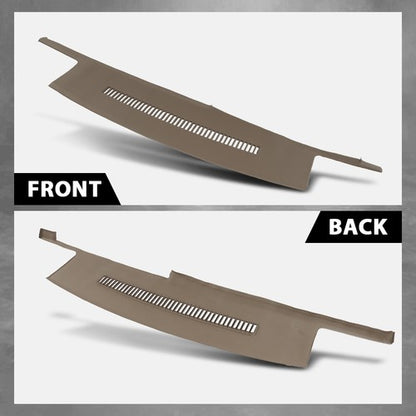 Solid Spare TPE Dash Cover Cap Beige Fit For 88-94 Chevy GMC C/K 1500 2500 3500 Blazer
