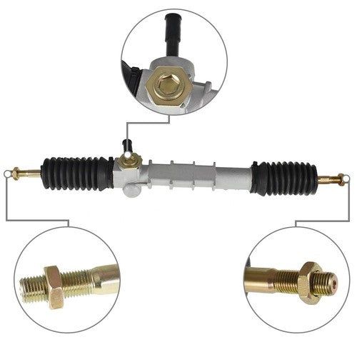 Solid Spare ATV For 2005-2018 Kawasaki Mule 600 610 SX 39191-0022 Steering Rack Assembly
