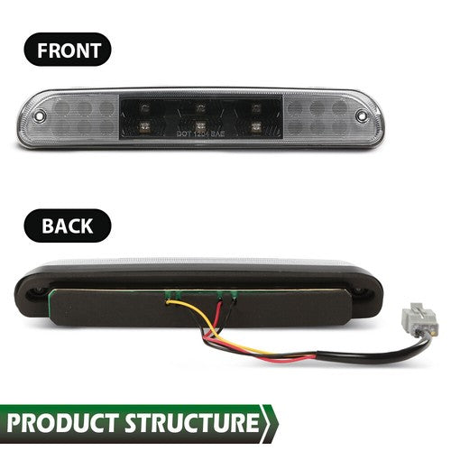 Solid Spare Fit For 99-15 F250 F350 F450 F550 Led 3rd Third Brake Stop Lamp Light