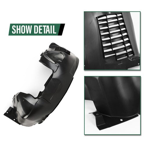 Solid Spare Fit For 2012-15 Jaguar XF XFR XFR-S Front Right Side Fender Liner Splash Shield