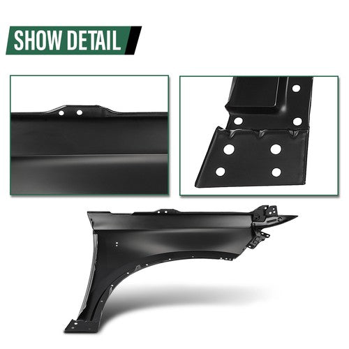 Solid Spare Fender Front Left Side Fit For 2020-2025 Cadillac XT6 84596459 GM1240423
