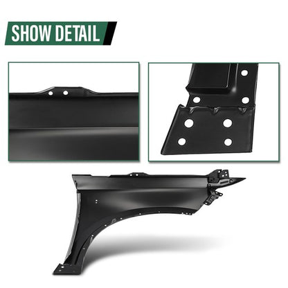 Solid Spare Fender Front Left Side Fit For 2020-2025 Cadillac XT6 84596459 GM1240423