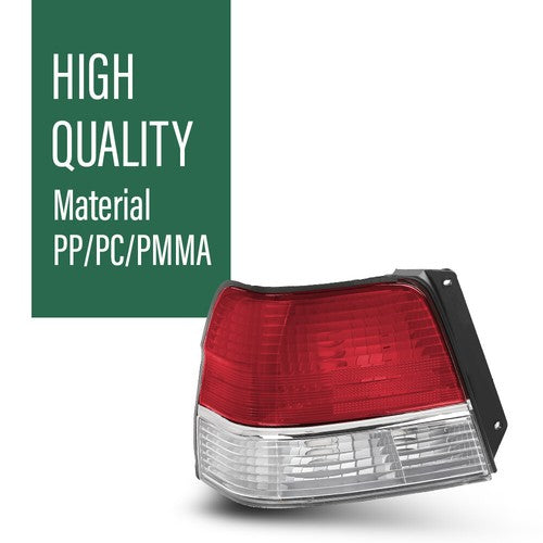 Solid Spare Rear Tail Lights Fit For 95-99 Toyota Tercel CE STD DX Brake Lamps Left+Right