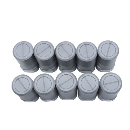Solid Spare 10Pcs CAT40-ER32 Collet Chuck 2.76" 70mm Length Tool Holder Set New