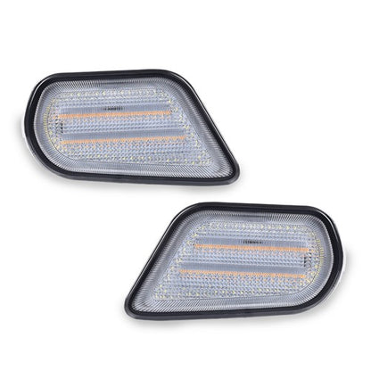 Solid Spare Fit For 98-02 Pontiac Firebird Trans Am Smoke LED Turn?Signal Parking Lights