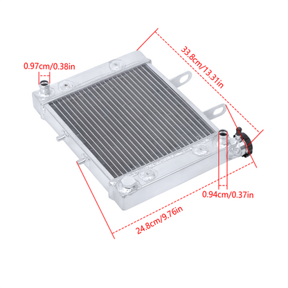 Solid Spare For CAN AM/CANAM BOMBARDIER RALLY 175 200 03-07 ATV 3 ROW ALUMINUM RADIATOR