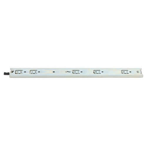 Solid Spare 1 Pair 24 Inch Locking Drawer Slides Full Extension & Lock 150lbs Capacity