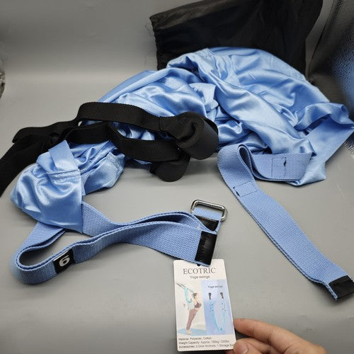 Solid Spare ECOTRIC Yoga Hammock & Swing Hanging Sling For Yoga Gymnastics Core Strength