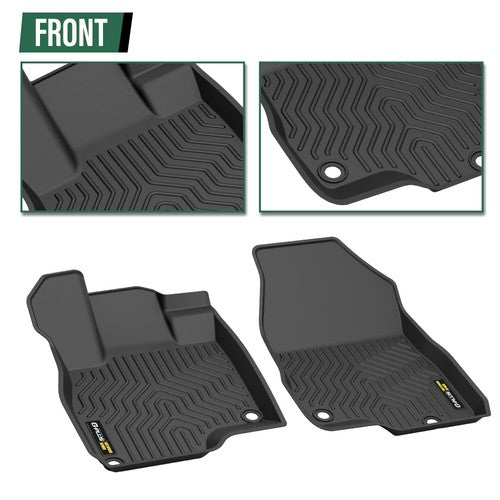 Solid Spare New Fit For 2019-2025 Acura RDX All Weather TPE Floor Mats Protection Liners