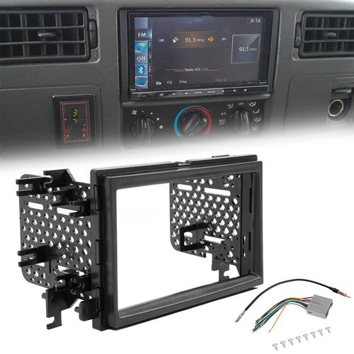 Solid Spare Car Radio Stereo Dash Install Kit with Harness FOR 04-2016 Ford Lincoln Mercury