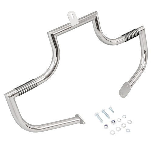 Solid Spare Highway Bars Engine Guard Crash For Harley Heritage Softail Fatboy 86-99