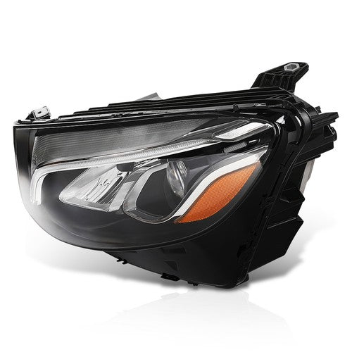 Solid Spare Fit For 2016-2019 Mercedes Benz GLC-Class LED Headlight w/o AFS Left Side LH